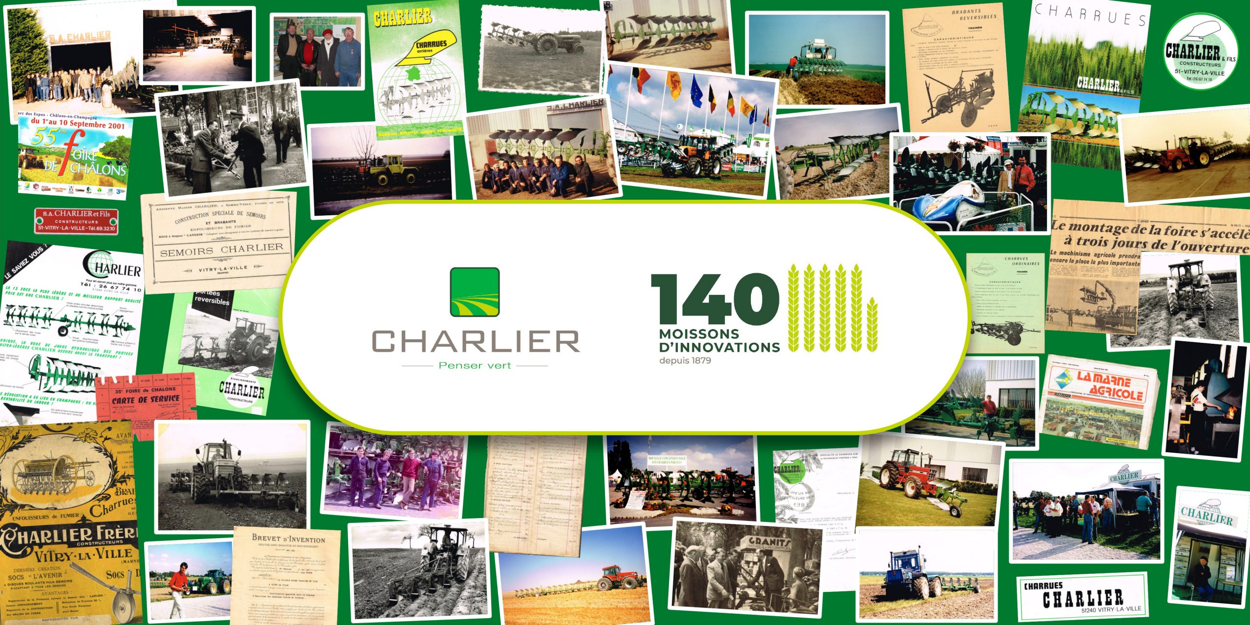 Charlier - 140 ans d'histoire