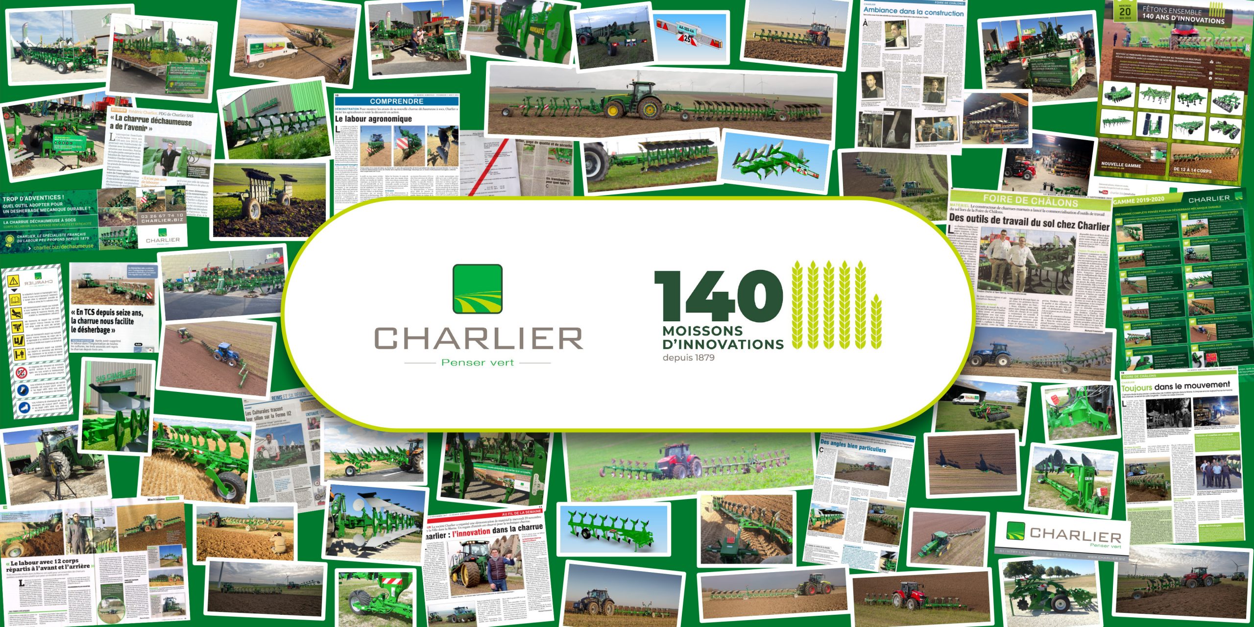 Charlier - 140 ans d'histoire