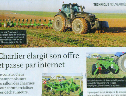 La Marne Agricole / ﻿Charlier élargit son offre et passe par internet